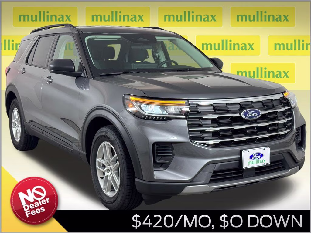 2026 Carbonized Gray Metallic Ford Explorer Active RWD SUV