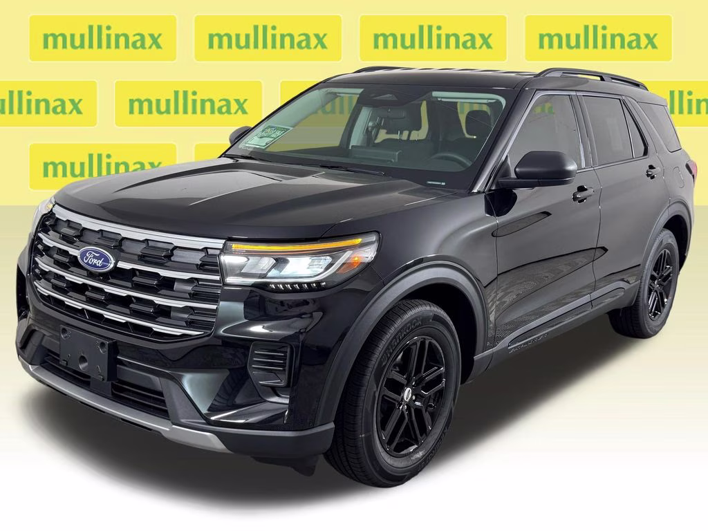 2026 Agate Black Metallic Ford Explorer Active RWD SUV
