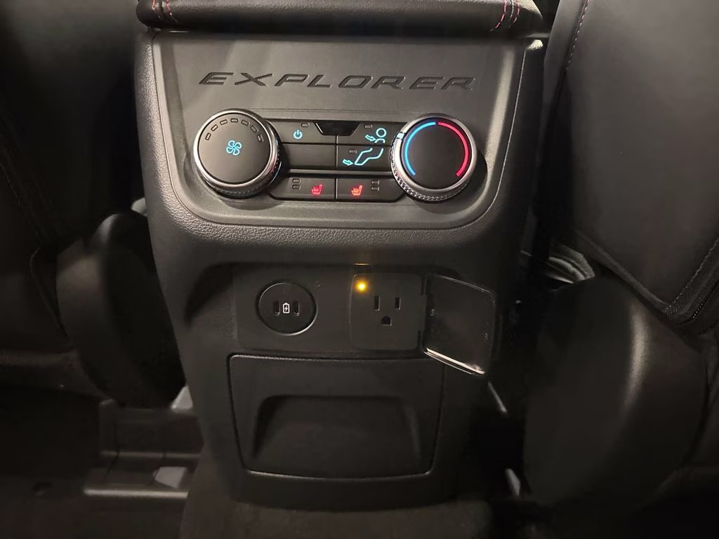 2026 Star White Metallic Tri-Coat Ford Explorer ST 4X4 SUV