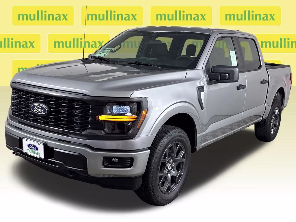 2026 Iconic Silver Metallic Ford F-150 STX 4X4 Truck