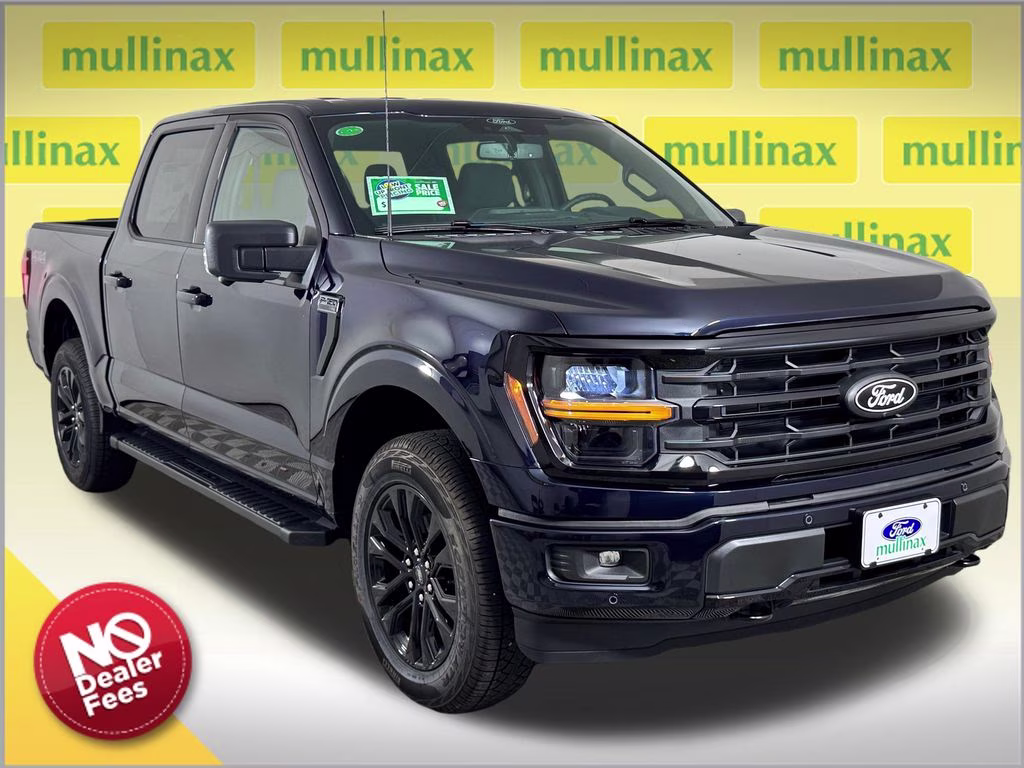 2026 Antimatter Blue Metallic Ford F-150 XLT 4X4 Truck