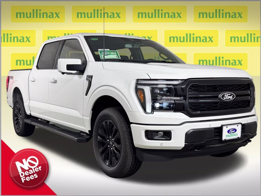 2026 Star White Metallic Tri-Coat Ford F-150 Lariat 4X4 Truck