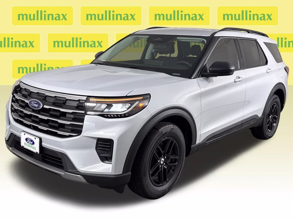2026 Space White Metallic Ford Explorer Active RWD SUV