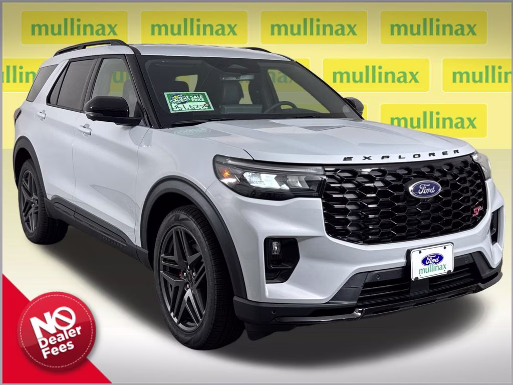 2026 Space White Metallic Ford Explorer ST RWD SUV
