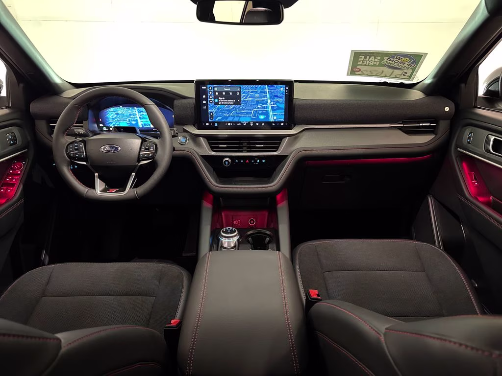 2026 Space White Metallic Ford Explorer ST RWD SUV