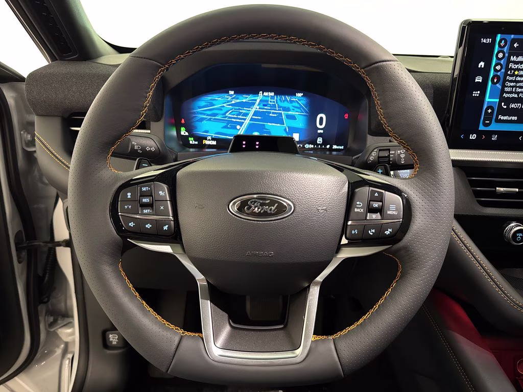 2026 Space White Metallic Ford Explorer Tremor 4X4 SUV