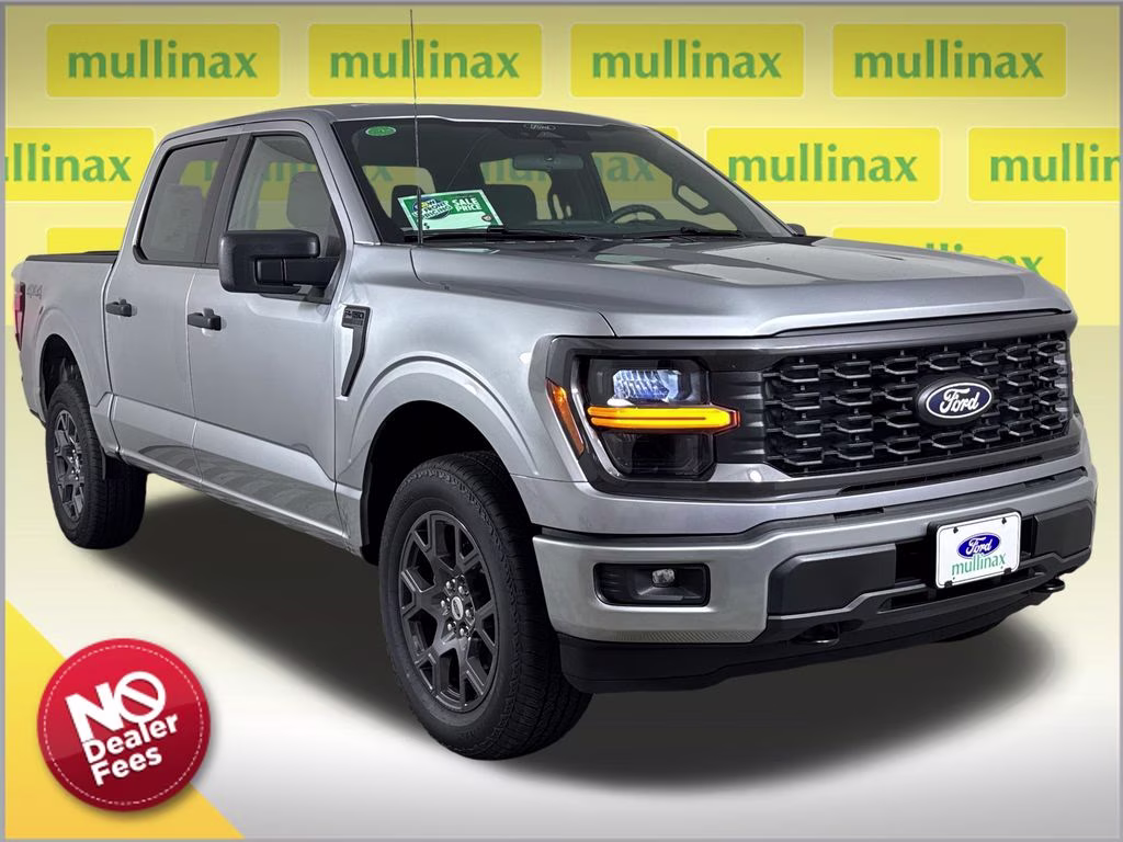 2026 Iconic Silver Metallic Ford F-150 STX 4X4 Truck