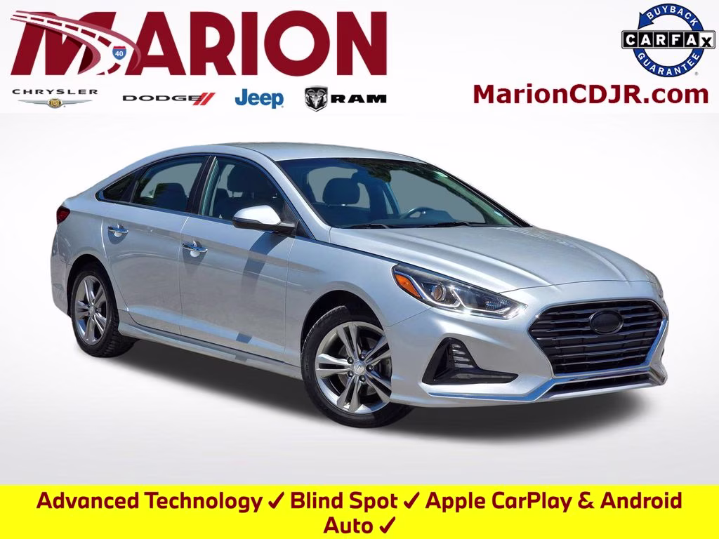 2018 Symphony Silver Hyundai Sonata SEL FWD Sedan