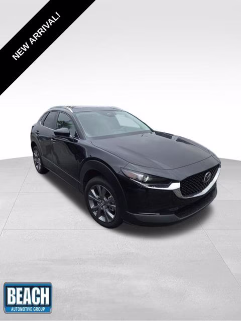 2025 Jet Black Mica Mazda CX-30 2.5 S Preferred Package AWD SUV