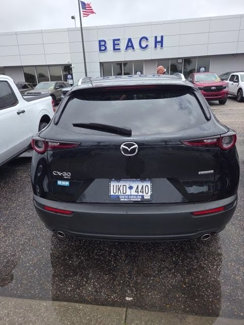 2025 Jet Black Mica Mazda CX-30 2.5 S Preferred Package AWD SUV