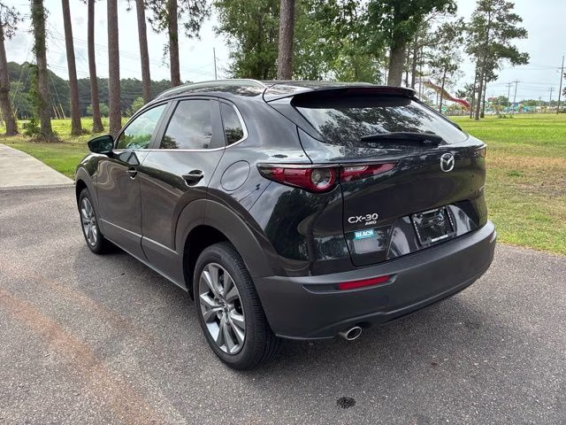 2025 Jet Black Mica Mazda CX-30 2.5 S Preferred Package AWD SUV
