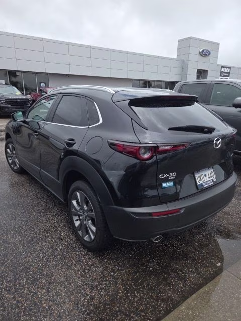 2025 Jet Black Mica Mazda CX-30 2.5 S Preferred Package AWD SUV