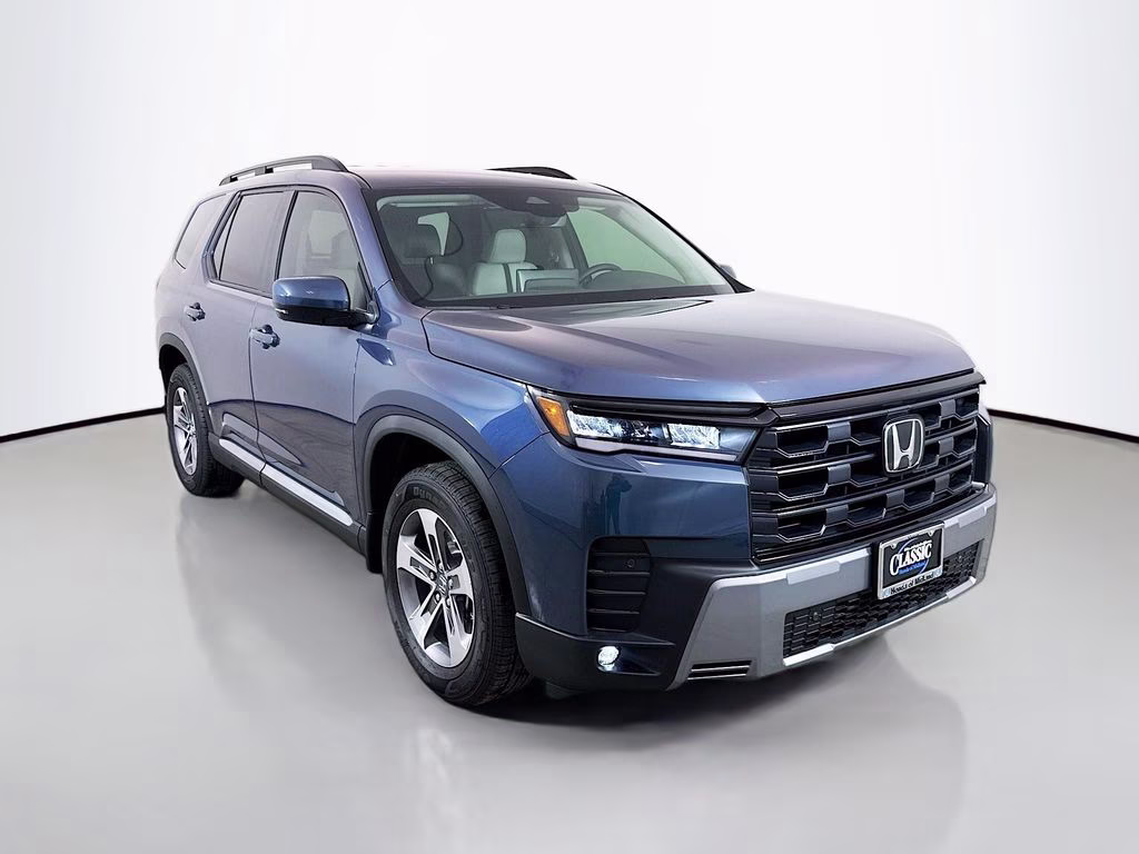 2026 Smoke Blue Pearl Honda Pilot EX-L FWD SUV