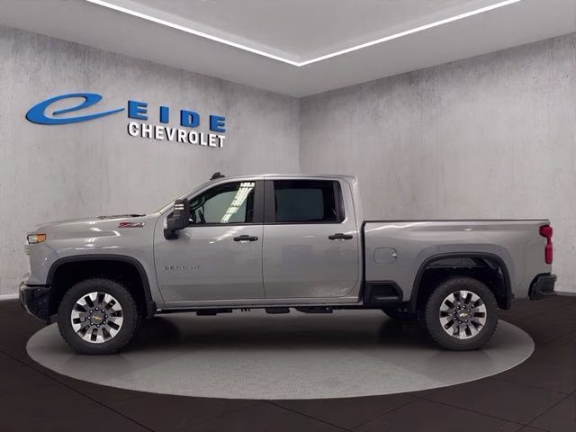 2026 Sterling Gray Metallic Chevrolet Silverado 2500HD Custom 4X4 Truck
