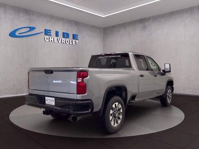 2026 Sterling Gray Metallic Chevrolet Silverado 2500HD Custom 4X4 Truck