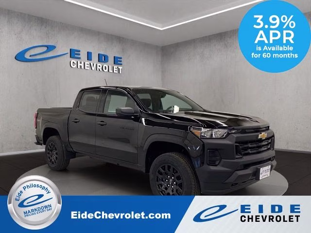 2026 Black Chevrolet Colorado Work Truck 4X4 Truck