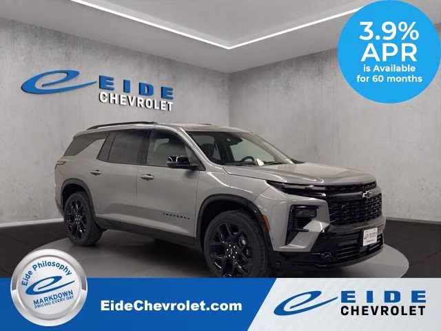2026 Sterling Gray Metallic Chevrolet Traverse RS AWD SUV