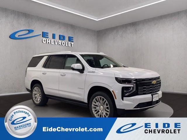 2026 Polar White Tricoat Chevrolet Tahoe High Country 4X4 SUV