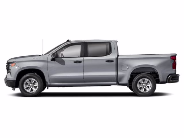 2026 Sterling Gray Metallic Chevrolet Silverado 1500 Custom 4X4 Truck