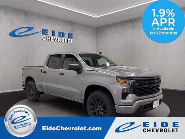2026 Chevrolet Silverado 1500 Custom 4X4 Crew Cab Short Box's photo