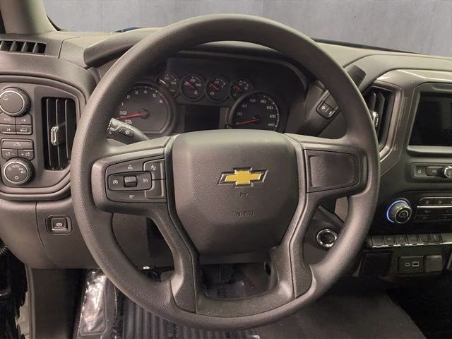 2026 Sterling Gray Metallic Chevrolet Silverado 1500 Custom 4X4 Truck