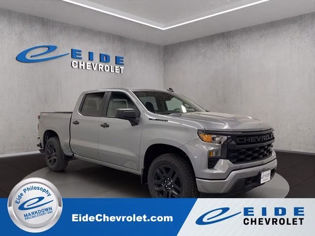 2026 Chevrolet Silverado 1500 Custom 4X4 Crew Cab Short Box's photo