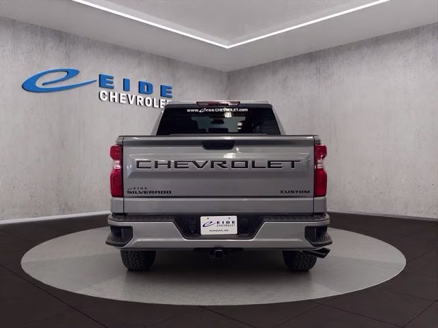 2026 Sterling Gray Metallic Chevrolet Silverado 1500 Custom 4X4 Truck