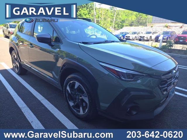 2024 Alpine Green Subaru Crosstrek Limited AWD SUV
