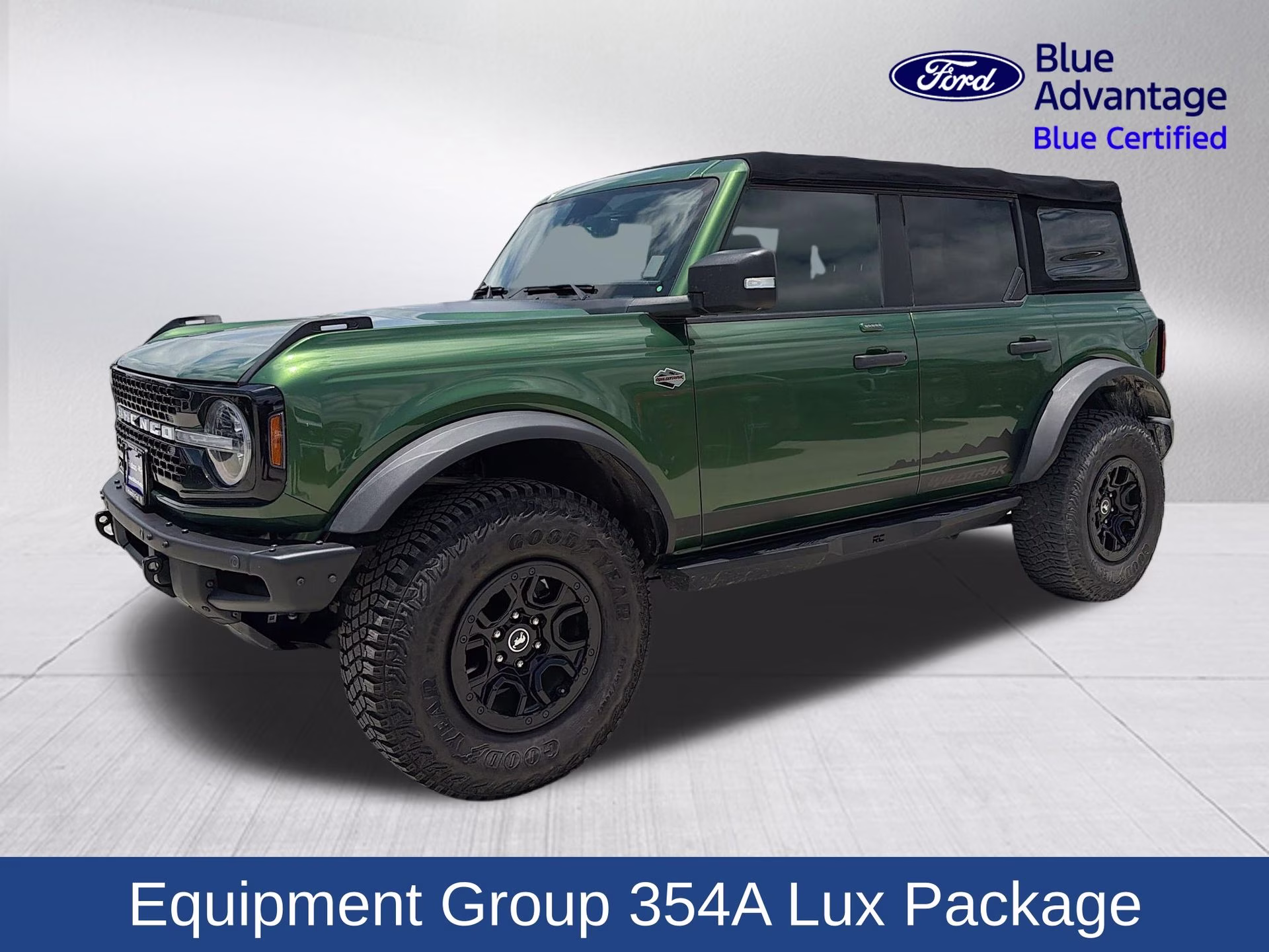 2022 Eruption Green Metallic Ford Bronco Wildtrak 4X4 SUV