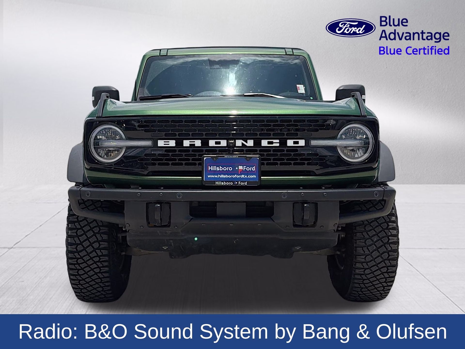 2022 Eruption Green Metallic Ford Bronco Wildtrak 4X4 SUV