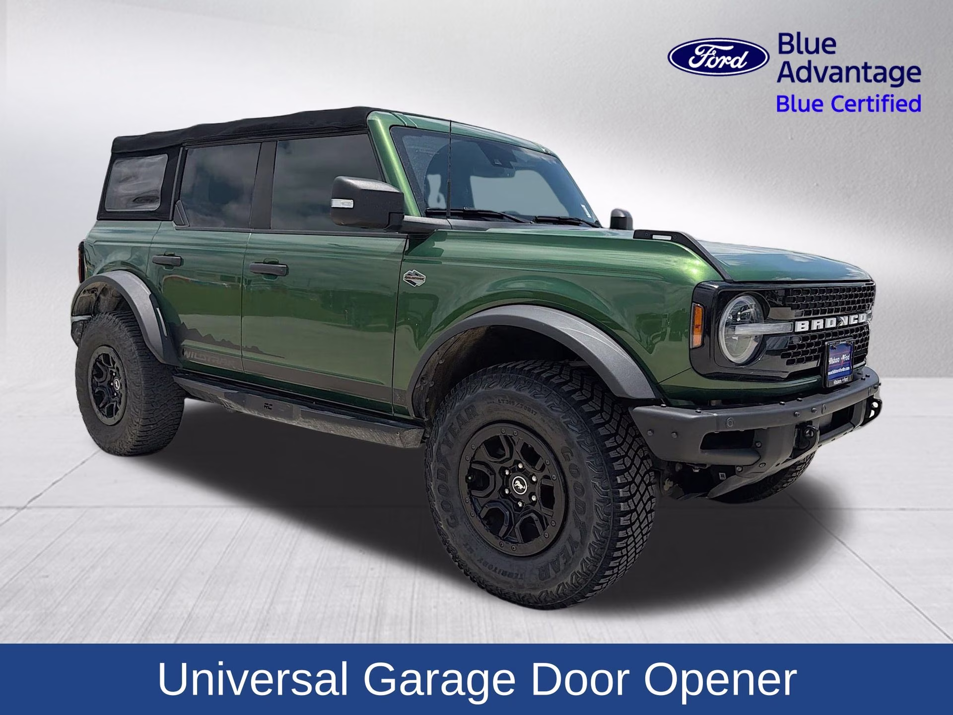 2022 Eruption Green Metallic Ford Bronco Wildtrak 4X4 SUV