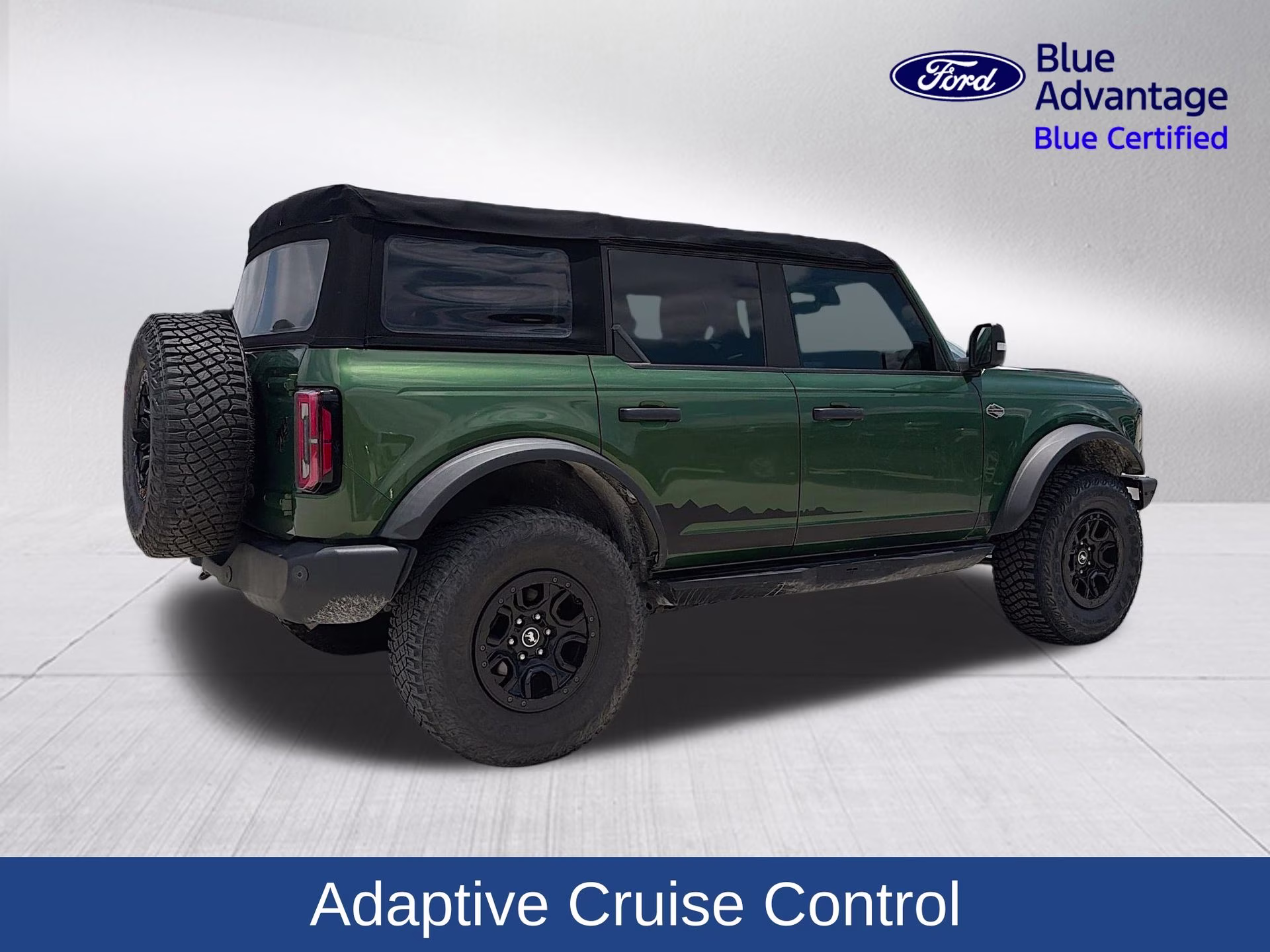 2022 Eruption Green Metallic Ford Bronco Wildtrak 4X4 SUV
