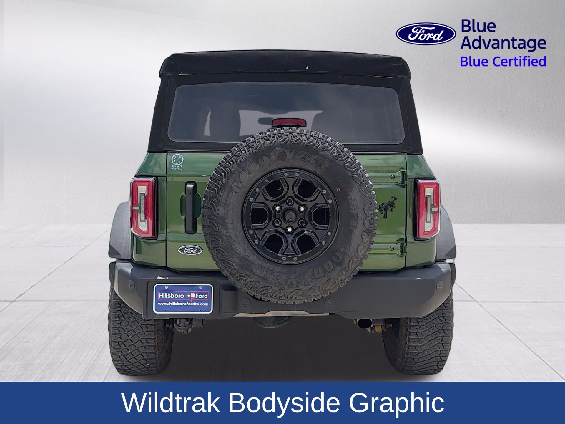 2022 Eruption Green Metallic Ford Bronco Wildtrak 4X4 SUV
