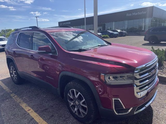 2020 Red GMC Acadia SLE AWD SUV