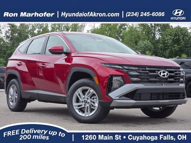2026 Ultimate Red Hyundai Tucson SE AWD SUV