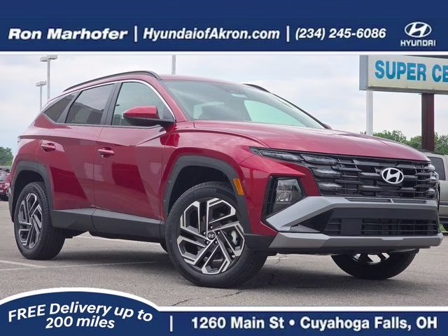 2026 Ultimate Red Hyundai Tucson SEL Plus AWD SUV