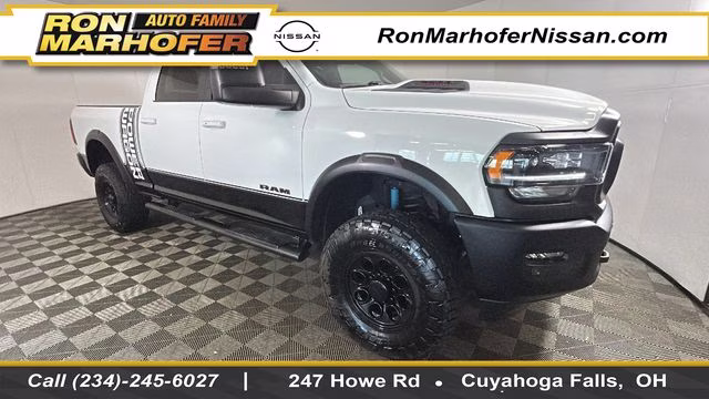 2024 Bright White Clearcoat Ram 2500 Power Wagon 4X4 Truck