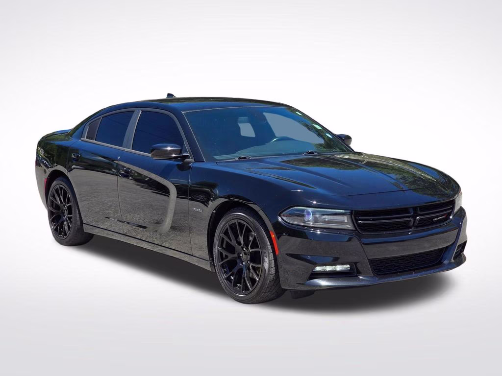 2018 Pitch Black Clearcoat Dodge Charger R/T RWD Sedan