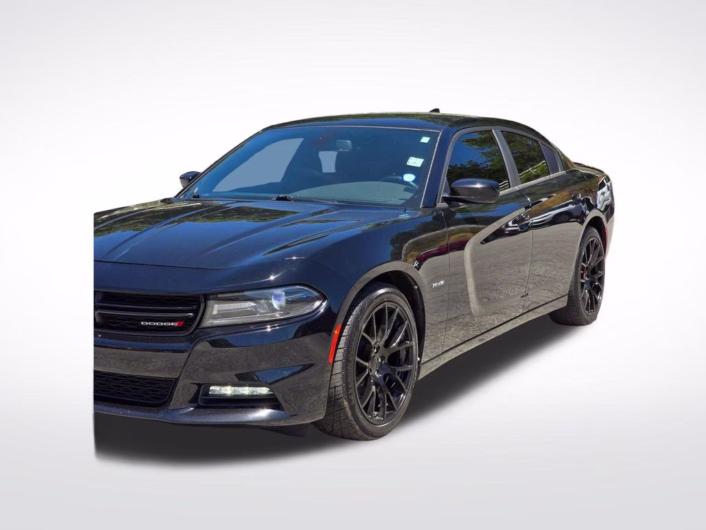 2018 Pitch Black Clearcoat Dodge Charger R/T RWD Sedan