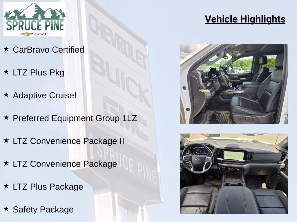 2024 Summit White Chevrolet Silverado 2500HD LTZ 4X4 Truck