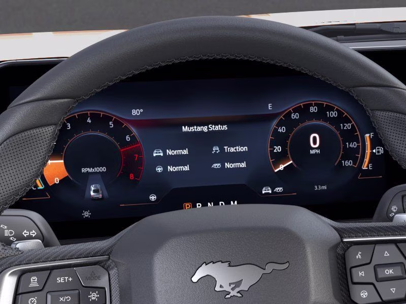 2026 Orange Ford Mustang GT Premium RWD Coupe