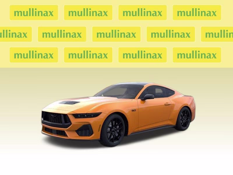 2026 Orange Ford Mustang GT Premium RWD Coupe