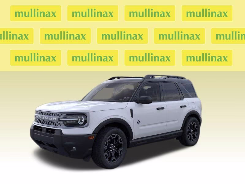 2026 White Metallic Ford Bronco Sport Outer Banks 4X4 SUV