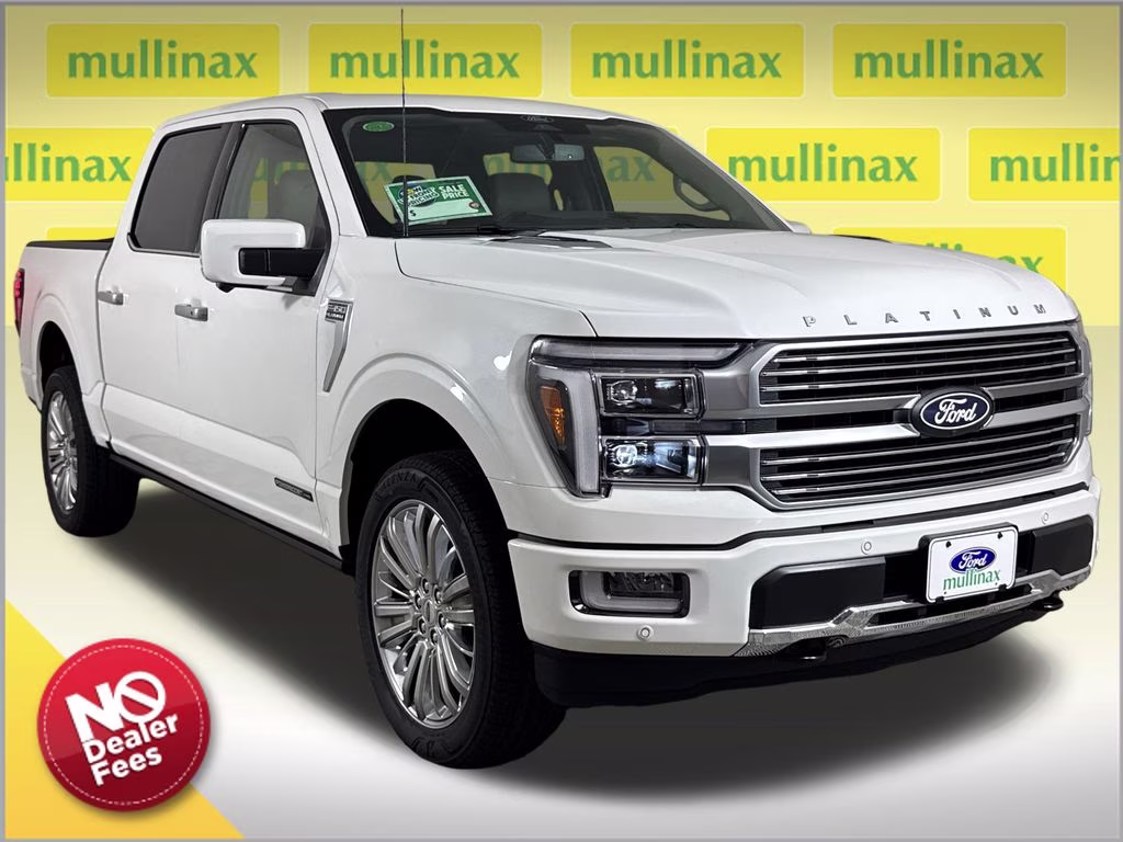 2026 Star White Metallic Tri-Coat Ford F-150 Platinum 4X4 Truck