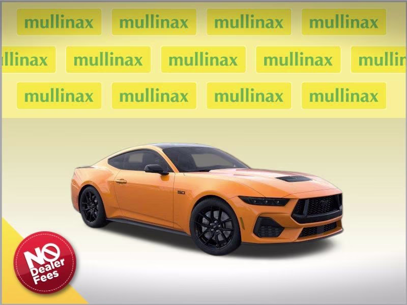 2026 Orange Ford Mustang GT Premium RWD Coupe