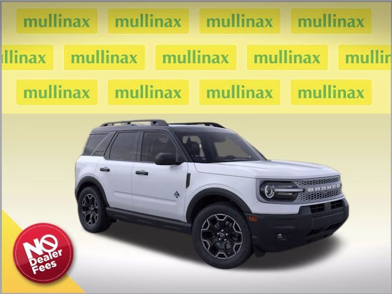 2026 White Metallic Ford Bronco Sport Outer Banks 4X4 SUV