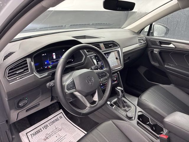 2024 White Volkswagen Tiguan 2.0T SE AWD SUV