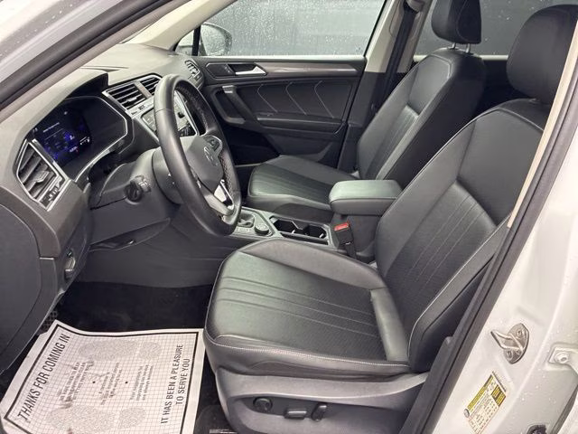 2024 White Volkswagen Tiguan 2.0T SE AWD SUV