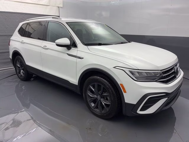 2024 White Volkswagen Tiguan 2.0T SE AWD SUV