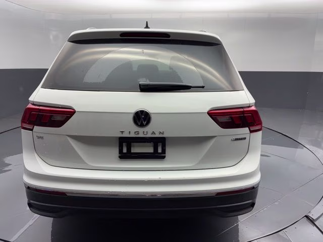 2024 White Volkswagen Tiguan 2.0T SE AWD SUV